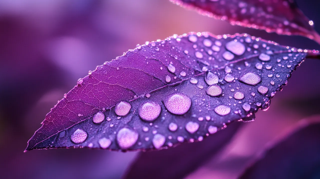 Morning dew on a freshly pruned leaf — eco-friendly garden waste collection